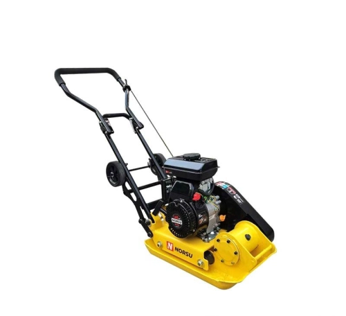 Виброплита бензиновая прямоходная (колесный комплект) NORSU RS-50L