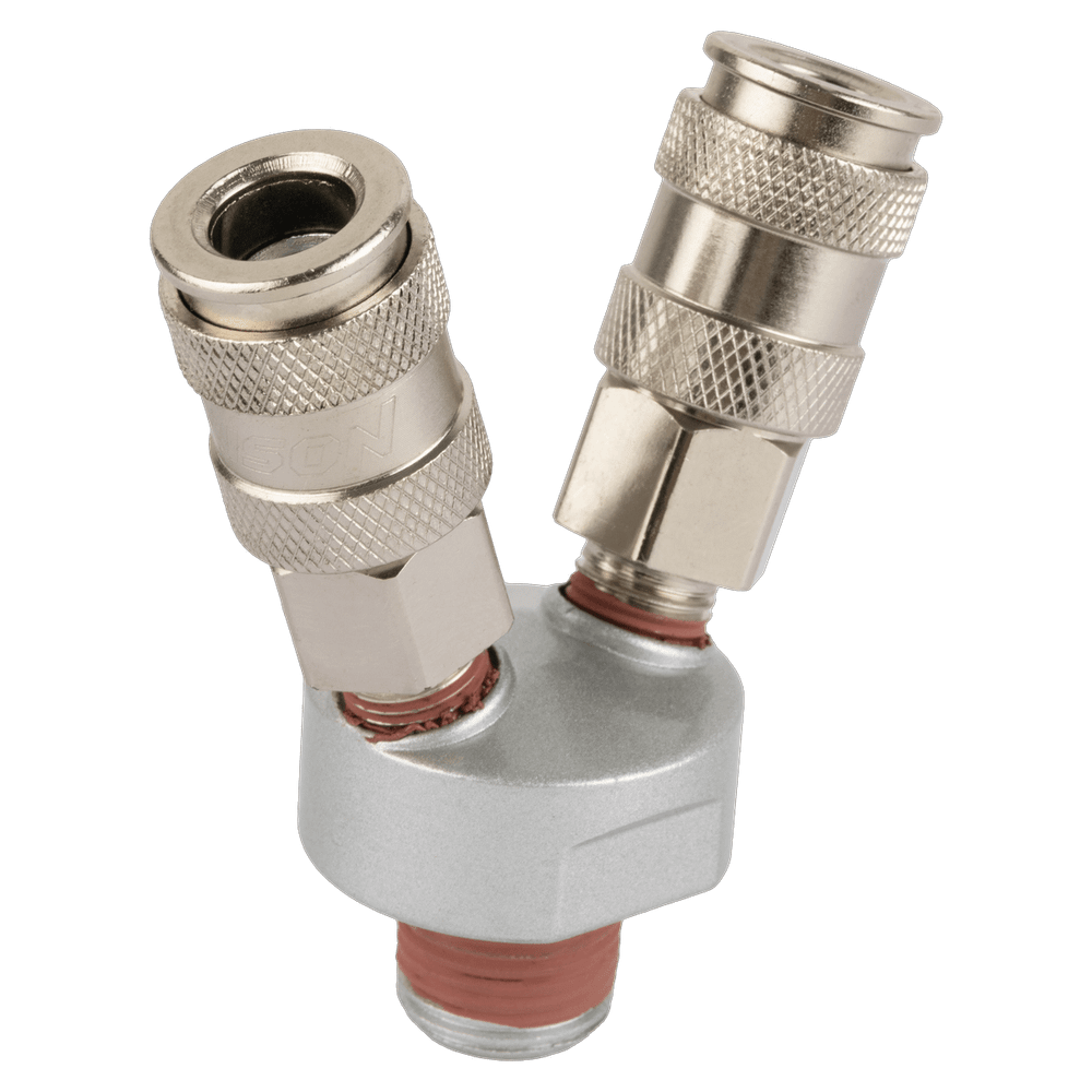 HRS-SMVT V-образный разветвитель с двумя БРС, 1/4'' - 1/4''