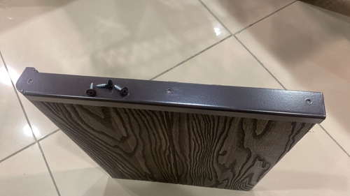 Комплект заглушек для ступени 320*25мм TalverWood micro, металл (2 шт.)