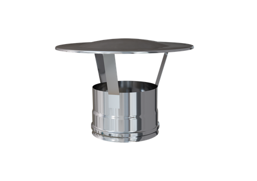 Зонт Феррум нержавеющий (430/0,5 мм) ф80 по дыму