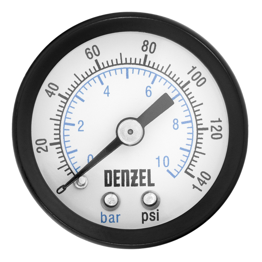 Воздушный манометр G10, 40 мм, 1/8" Denzel
