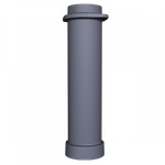 Труба стартовая чугунная L500мм d-115мм GFS нижняя (м/п, м/м) Искандер