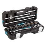 Набор инструментов, 1/2", CrV, 120 зубьев, 24 предмета Gross