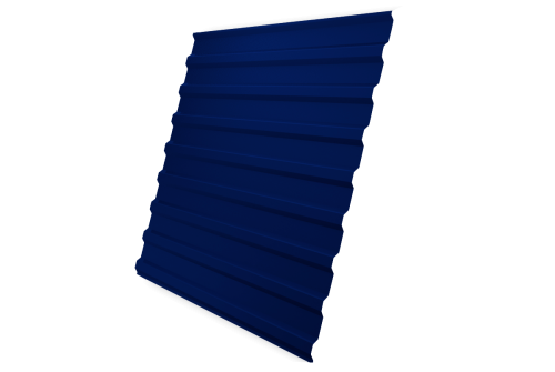 Профнастил C20B 0,45 PE RAL 5002 ультрамариново-синий