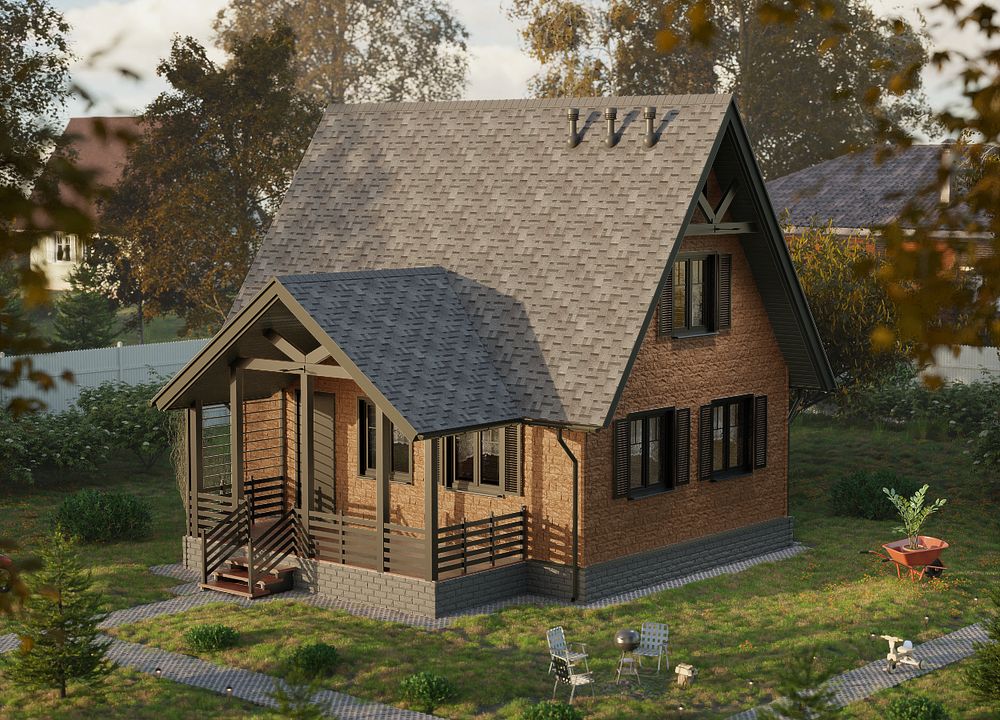 Софит Premium, T4 сплошной, шоколад