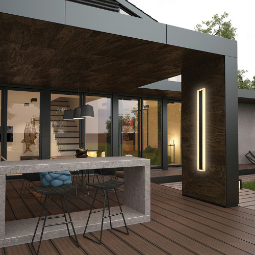 Светильник уличный светодиодный Feron DH2002, 30W, 1500Lm, 4000K, черный 48020