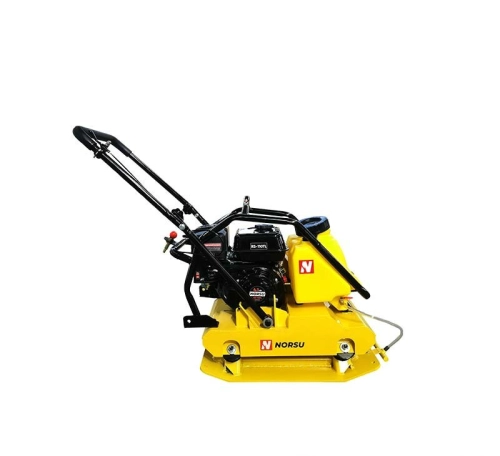 Виброплита бензиновая прямоходная (колесный комплект, бак для воды) NORSU RF-110TL