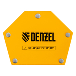 Фиксатор магнитный для сварочных работ усилие 50 LB, 30х45х60х75х90х135 град. Denzel