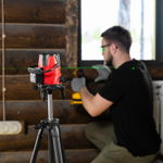 Лазерный уровень MXL GREEN, 30 м, зеленый луч, акк. Li 2400 mAh, сумка, резьба 5/8" MTX