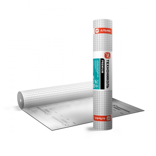 Пароизоляционная пленка ТехноНиколь АЛЬФА БАРЬЕР 4.0 75 м2, рул
