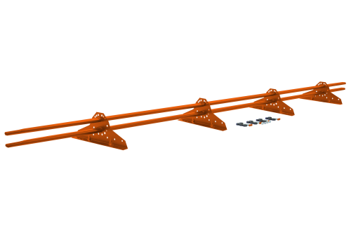 Снегозадержатель NEW трубчатый Grand Line RAL 2004 3м