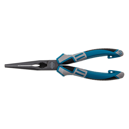 Длинногубцы прямые 205 мм, трехкомпонентные рукоятки Gross