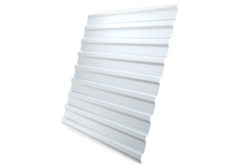 Профнастил C20B 0,45 Drap TX RAL 9003 сигнальный белый