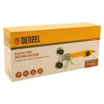 Аппарат для сварки пластиковых труб DWP-750, 750 Вт, 0-300 град, 4 насадки, 20-40 мм Denzel