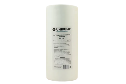 Сменный картридж UNIPUMP PP 10 (10", 25 мкм)