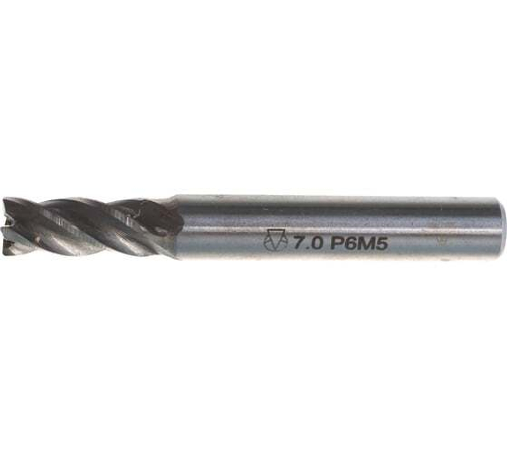 Фреза концевая (7х57х13 мм; Р6М5; 4 перая; ц/х) GRIFF a300034