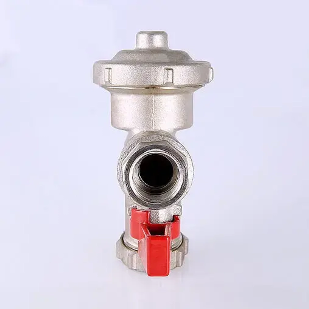 Кран шаровый с фильтром и редуктором давления ½"в x ½"в Valtec VT.300.N.04