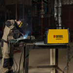 Аппарат инвертор. полуавтомат. сварки MultiMIG-200DP Synergy Double Pulse, 200 А, ПВ 80% Denzel