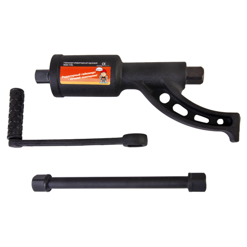 WDK-735L Гайковерт редукторный механический удлиненный, 3800 Нм