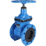 Задвижка с обрезиненным клином фланцевая Ду100 Ру16 Tecofi VOC4241C-00EP0100