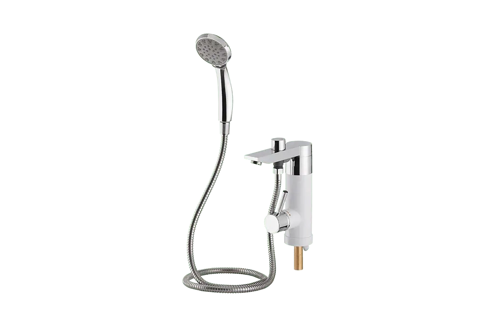 Проточный кран-водонагреватель с душевой лейкой UNIPUMP BKF-015