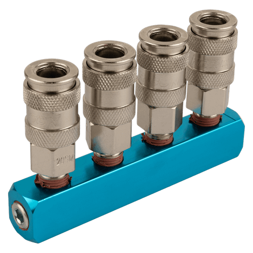 HRS-SMM Прямой разветвитель с четырьмя БРС, 1/4'' - 1/4'', три входа