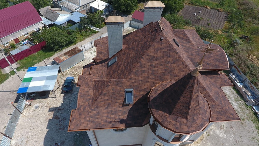 Гибкая черепица Lux, Саппоро, Кофе