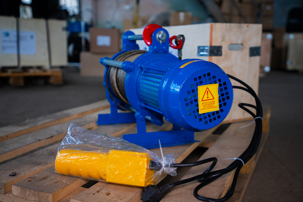 Лебедка электрическая 500 кг 100 м с канатом 220 В TOR KCD*