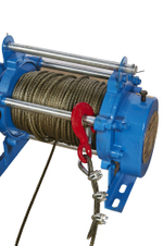 Лебедка электрическая 500/1000 кг 70/35 м с канатом 220 В TOR KCD
