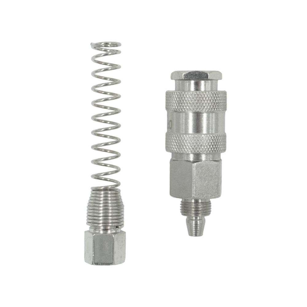 OPT-720SPS Соединение быстросъемное пневматическое с пружинкой, резьба 1/4"