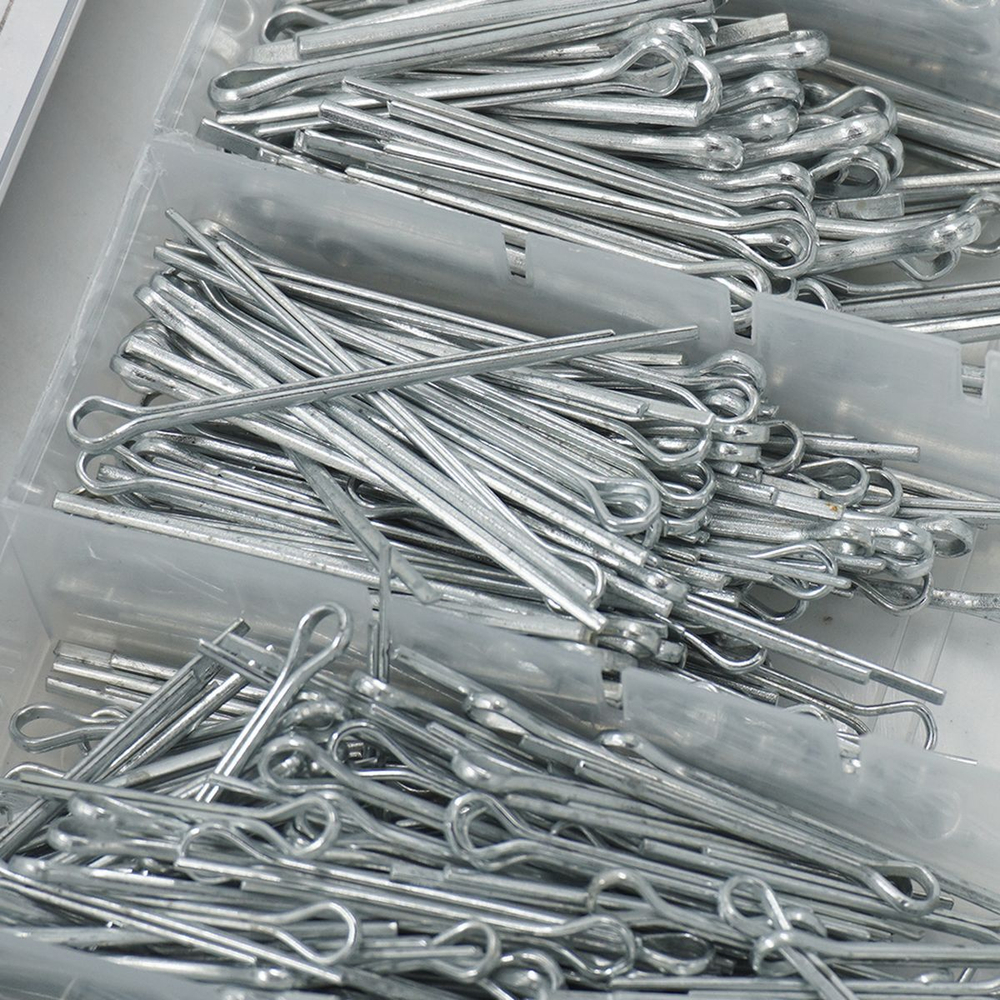 WDK-214057 Набор шплинтов стальных, 555 шт