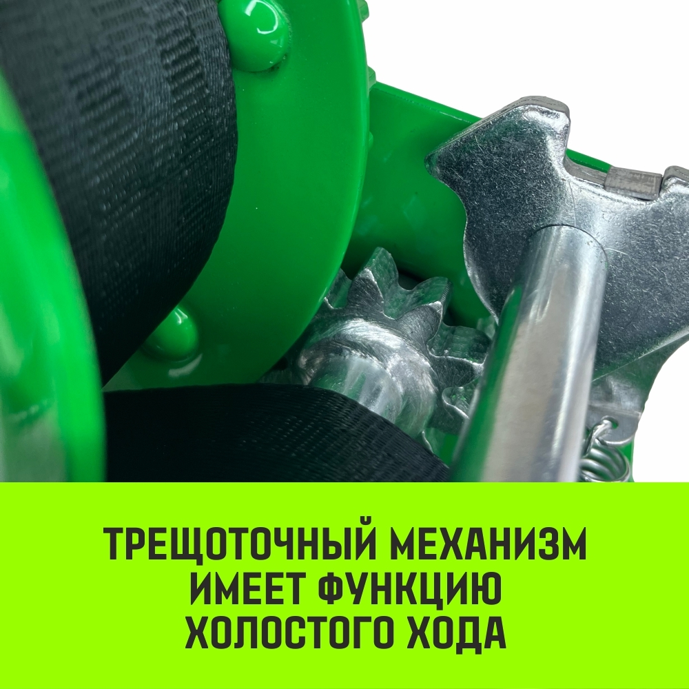 Лебедка ручная барабанная HITCH HW 1100, 1100 кг, канат 10 м