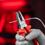 Плоскогубцы Econom, 200 мм, шлифованные, пластмассовые рукоятки Matrix