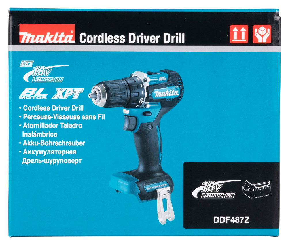 Дрель-шуруповерт LXT Makita DDF487Z