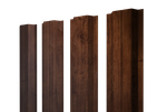 Штакетник П-образный A с прямым резом 0,45 Print Premium Cherry Wood Fresh TwinColor
