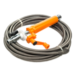 Комплект Крокочист 9х15 Устройство для подключения спирали к шуруповерту, спираль с насадкой