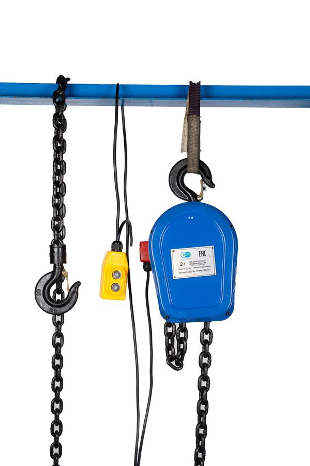 Таль электрическая цепная TOR ТЭШ (DHS) 2,0 т 12 м (серия J)