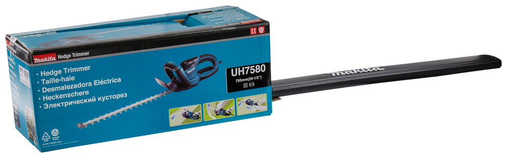 Электрический кусторез Makita UH7580