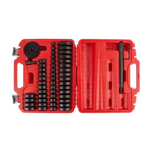 WDK-214910 Набор оправок для выпрессовки и запрессовки подшипников, втулок, сальников. 52 пр.