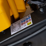 Виброплита 100 кг, 25кН (Loncin) бак, коврик, колесный комплект TOR T-100*