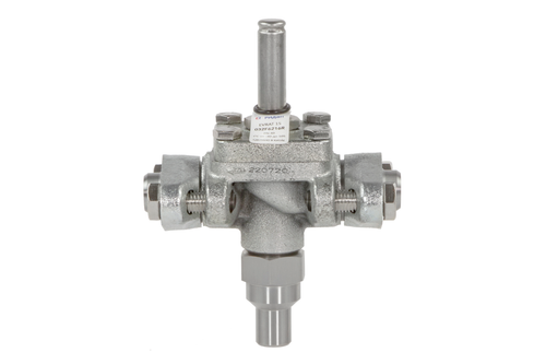 Ридан 032F6214R — Электромагнитный клапан EVRAT 10 с ответными фланцами в комплекте, без катушки