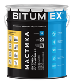 BITUMEX мастика битумно-полимерная кровельная и гидроизоляционная