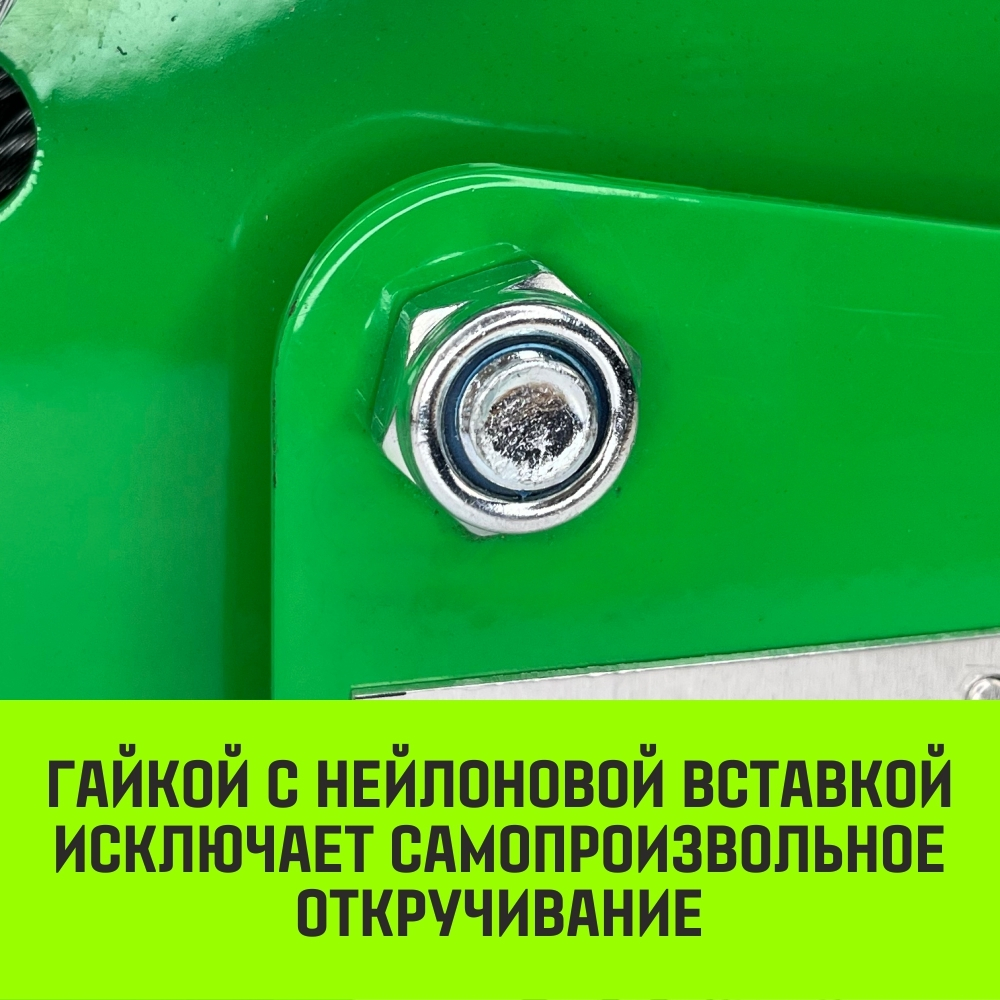 Лебедка ручная барабанная HITCH HW 1100, 1100 кг, канат 10 м