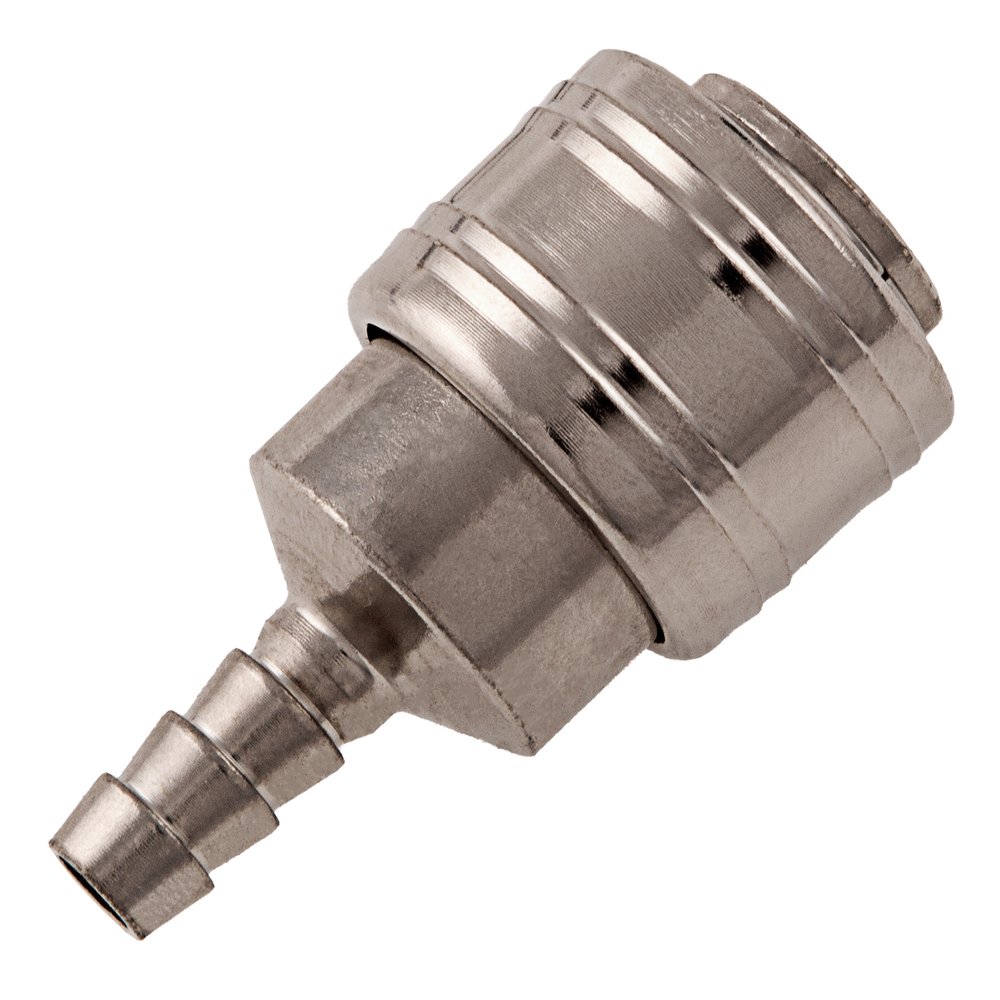 Муфта универсальная быстросъемная ("мама") 3/8, со штуцером "елка" под шланг 8 мм, 2 шт, Stels