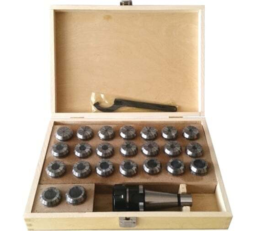 Патрон цанговый NT50ER40 хвостовик конус 7:24 DIN2080 с набором цанг 23 шт., 4-26 мм GRIFF b221442