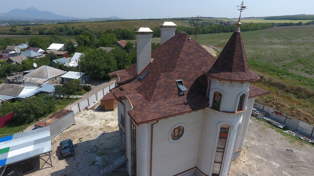 Гибкая черепица Lux, Саппоро, Кофе