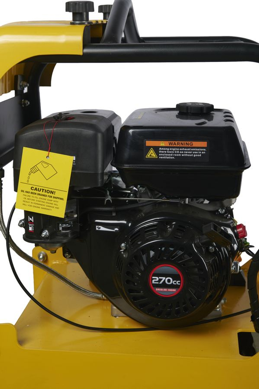 Виброплита реверсивная 165кг, 30,5кН Loncin коврик, колесный комплект TOR TK-150*