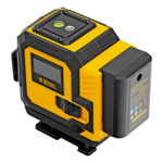 Лазерный уровень мультипризменный DLV-360-3T, 30 м, зеленый луч, Li-Ion 2,4 Aч, штатив // Denzel