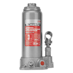 Домкрат гидравлический бутылочный, 3 т, высота подъема 194-372 мм, в пластиковый кейсе Matrix