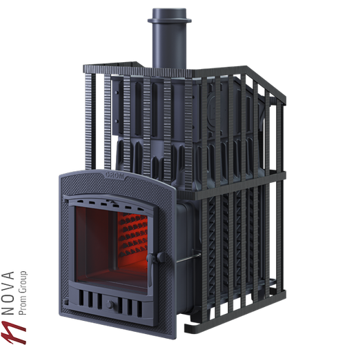 Печь для бани GFS Гром Ураган 30П2 чугунная